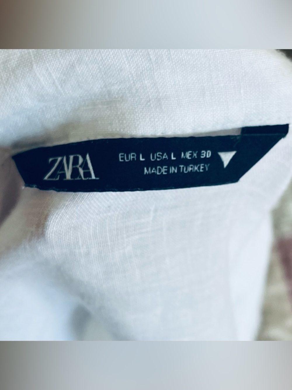 👚Zara 100% ZW distinctive cutout back shirt - Picture 8 of 8